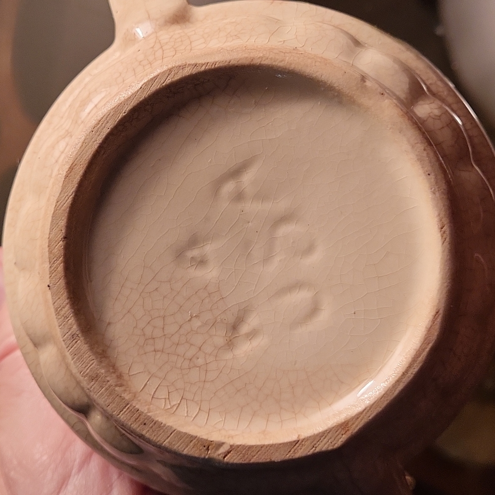 Vintage McCoy Brushed Creamer and Sugar Bowl - Picture 8 of 9